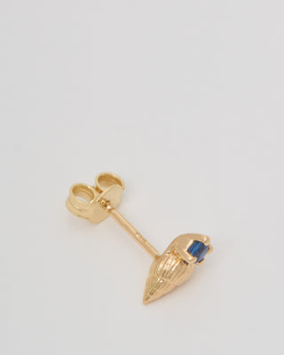 bitsy ursula stud with sapphire
