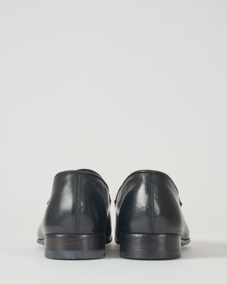 black calf penny loafer