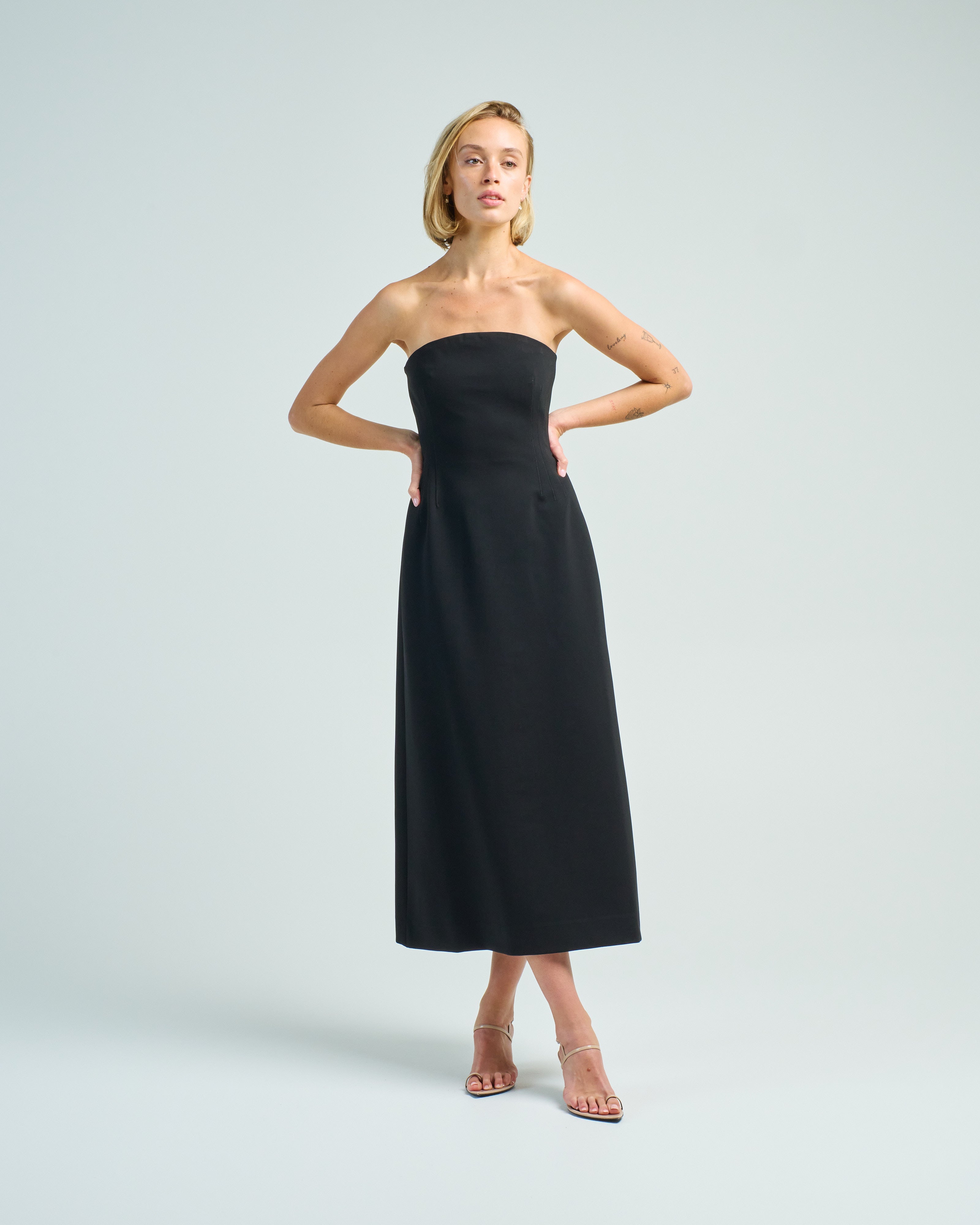 Kallmeyer Blaise Tube Dress Black Kallmeyer Blaise Tube Dress Black