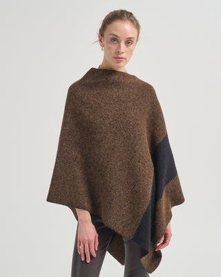 block poncho