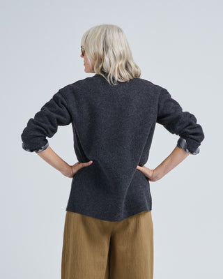 boiled wool shirt jacket