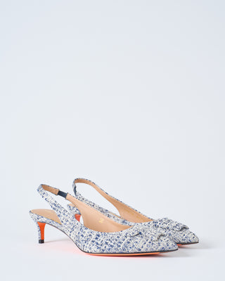 boucle slingback