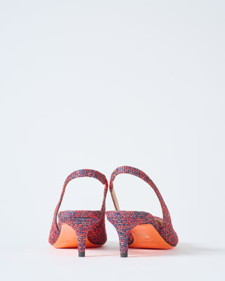 boucle slingback