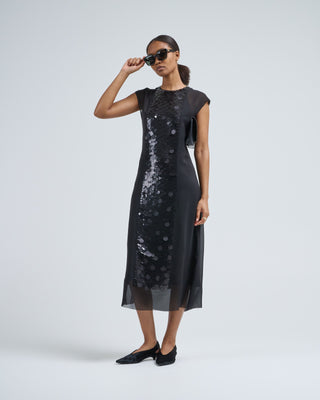 boulle sequin dress