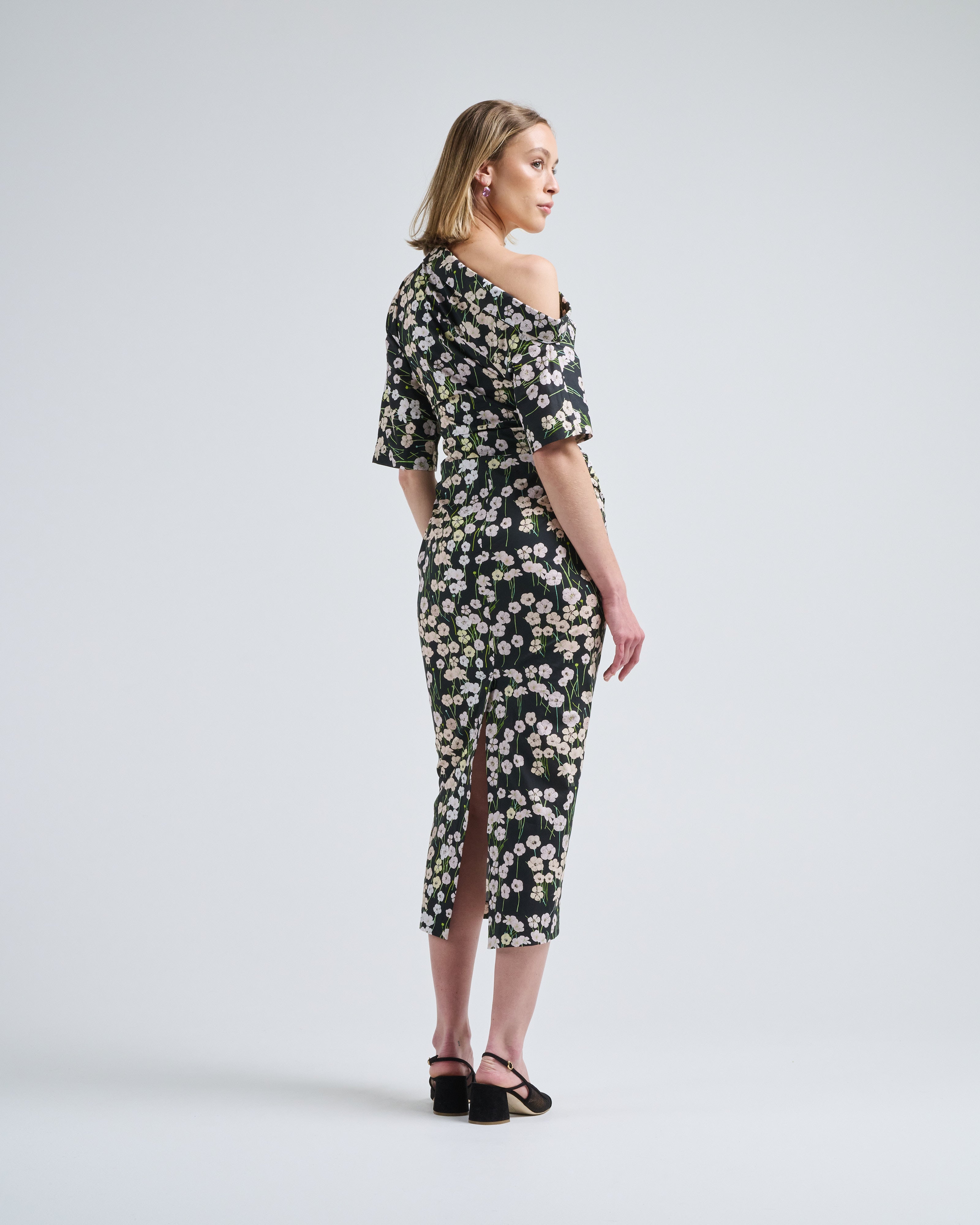 Bernadette Dress Bowery Buttercups - Black Bernadette Dress Bowery Buttercups - Black
