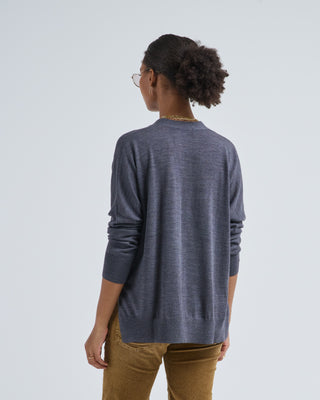 boxy merino cardigan
