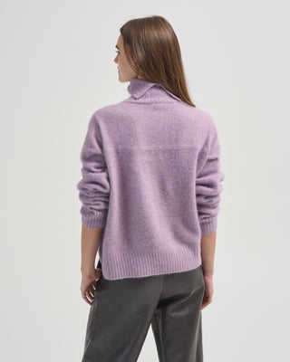 boxy turtleneck sweater