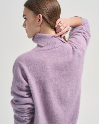 boxy turtleneck sweater