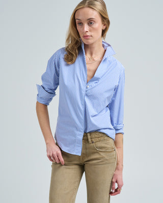 boyfriend blue signature shirt