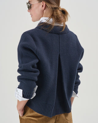 bradford double breasted crop sweater