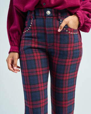 bunny berry plaid pant