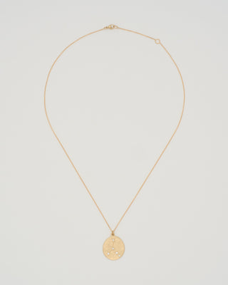 cancer diamond astrology necklace