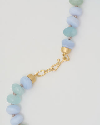 candy gem bead necklace
