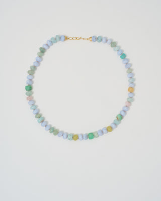 candy gem bead necklace