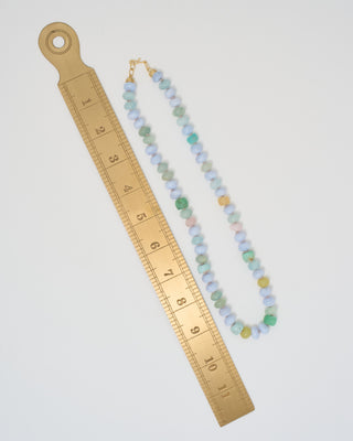candy gem bead necklace