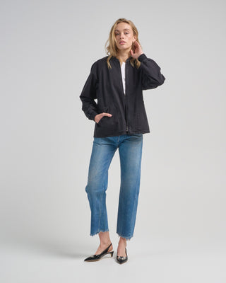canvas zipup jacket