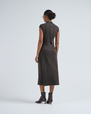 cap sleeve knitted dress