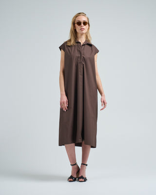 cap sleeve tie front dress