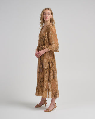 carousel batwing dress