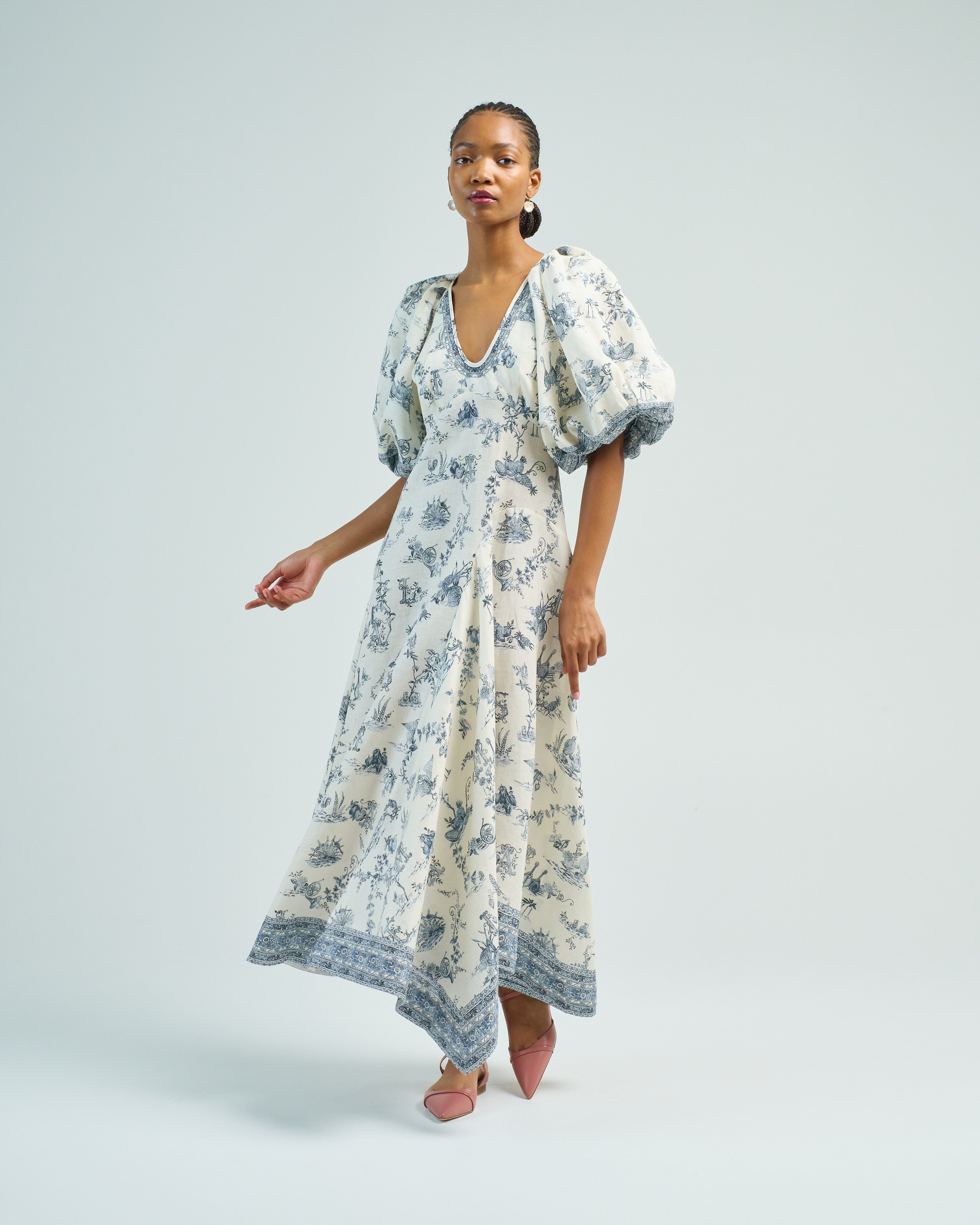 alemais cresida midi dress Alemais Cresida Shirtdress Yellow Floral Size AU 16