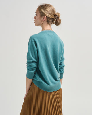 cashmere crewneck sweater