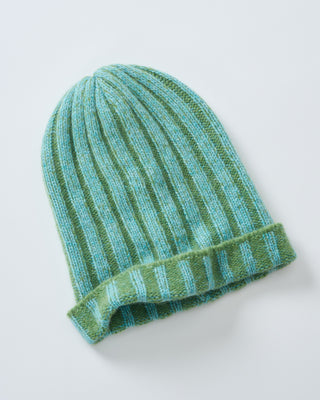 cashmere ribbed beanie
