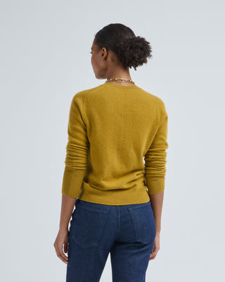 cashmere round neck sweater