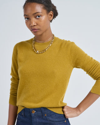 cashmere round neck sweater