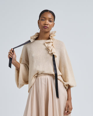 cashmere/lurex sweater