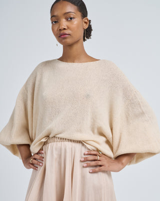 cashmere/lurex sweater