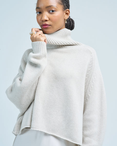 Lisa Yang Cathie Sweater Oyster