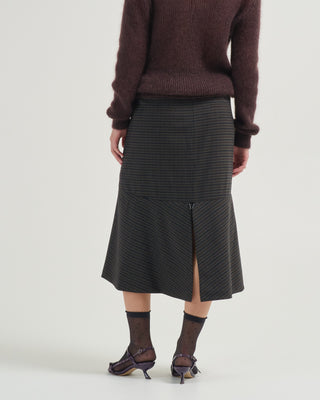 cedric suiting detached zipper skirt