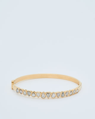 champagne diamonds bangle bracelet