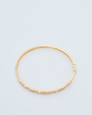 champagne diamonds bangle bracelet