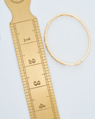 champagne diamonds bangle bracelet