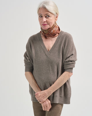 chasing the pearl silk twill square scarf