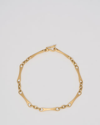 city bar link small bracelet