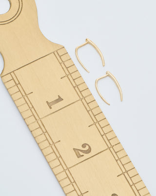 classic infinite tusk earrings