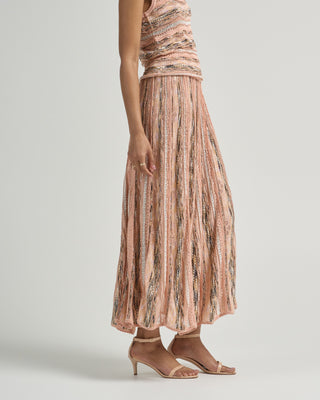 clio knit midi skirt
