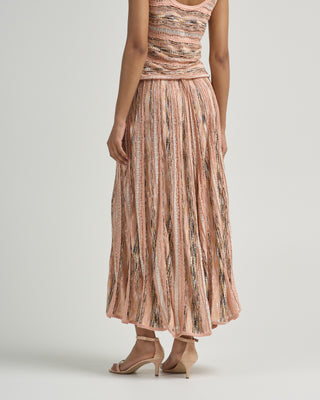 clio knit midi skirt