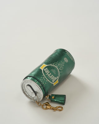anya brands coin purse perrier in soft metallic capra