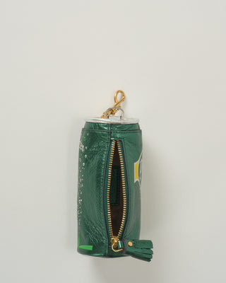 anya brands coin purse perrier in soft metallic capra