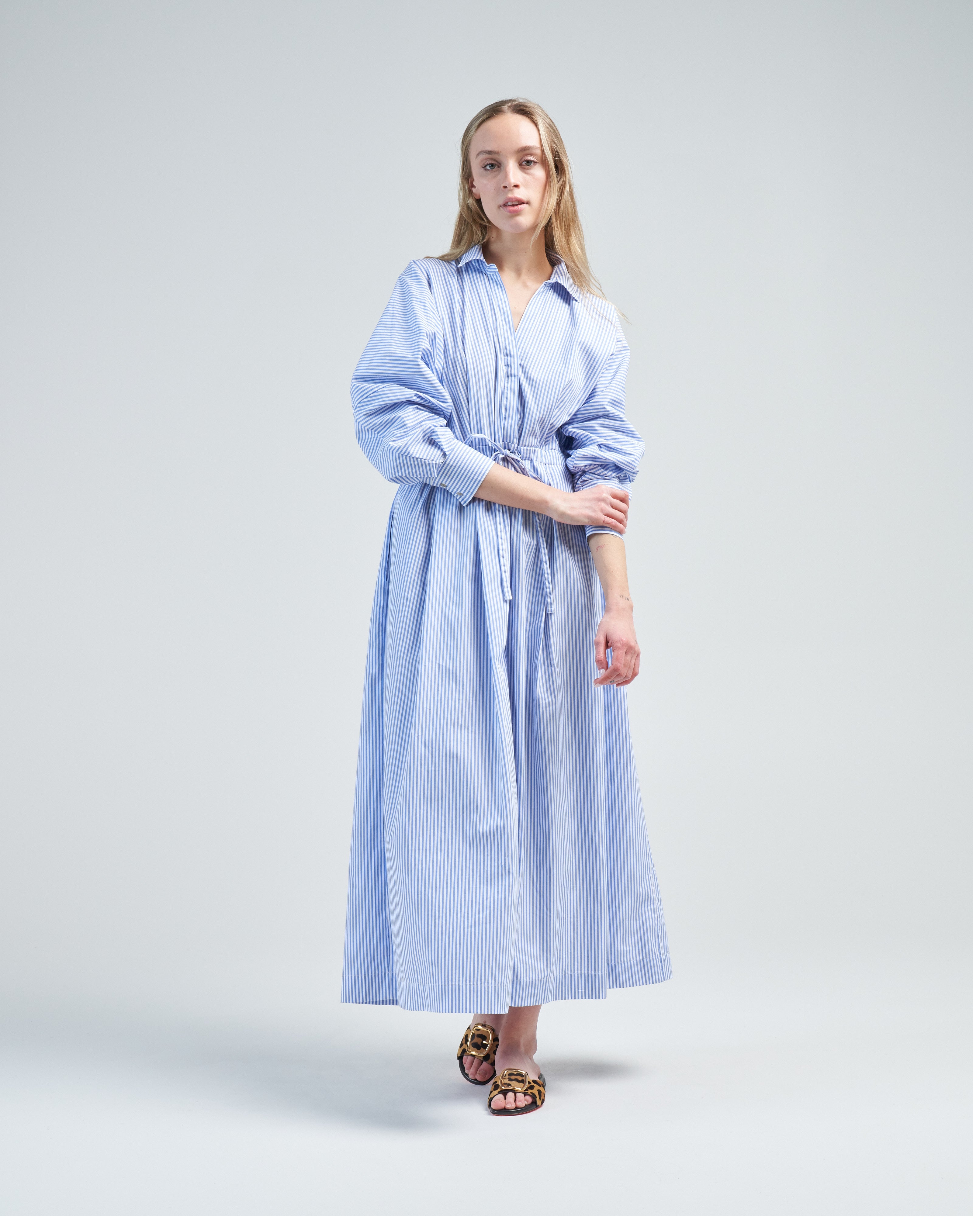 Mara Hoffman Colleen Dress Blue White Mara Hoffman Colleen Dress Blue White