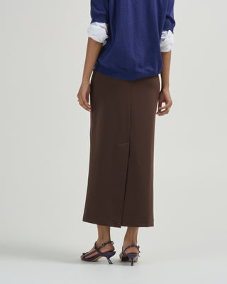 compact ultra stretch knit pencil skirt