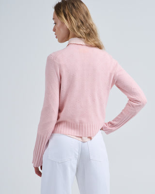 compass shrunken crew sweater