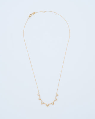 love explosion 7 point diamond star necklace