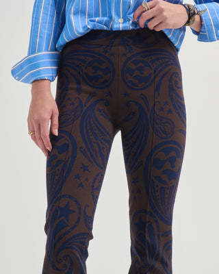 cosmic paisley kick pant