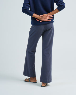 cotton fleece flare pant