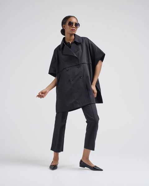cotton_short_sleeve_cape_trenc