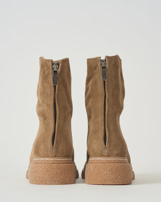 crepe bottom suede boot